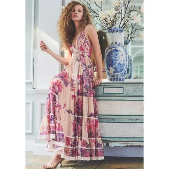 NWT HEMANT AND NANDITA LEAH MAXI DRESS